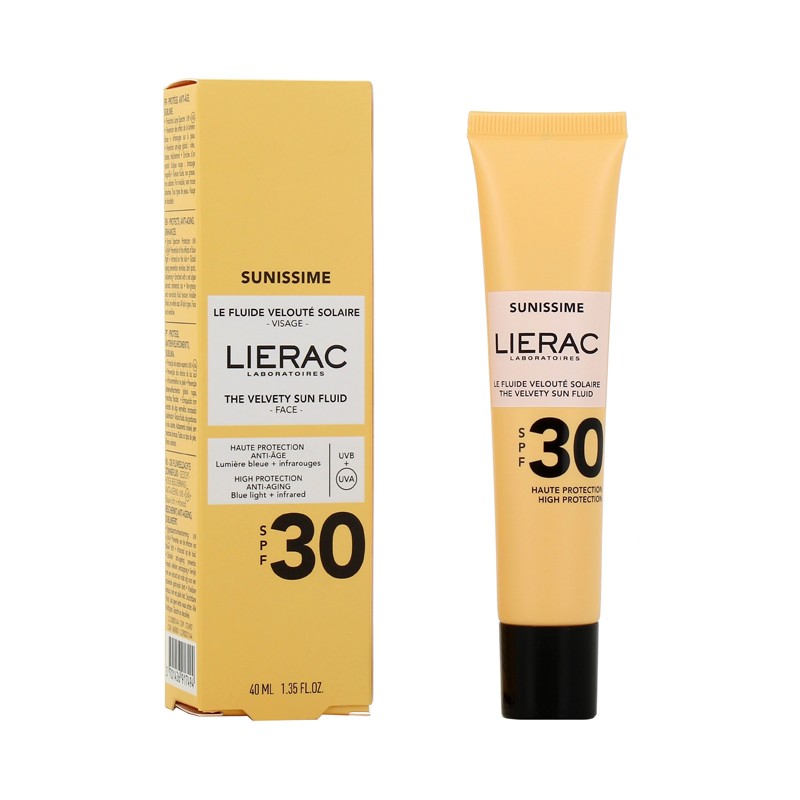 LIERAC SUNISSIME FLUIDE PROTECTEUR ANTI ÂGE GLOBAL SPF50 40ML