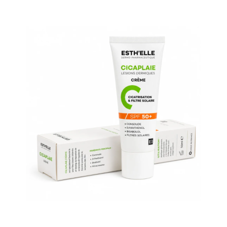 Esth'elle Cicaplaie Crème Cicatrisante SPF50+ 20g Paraland