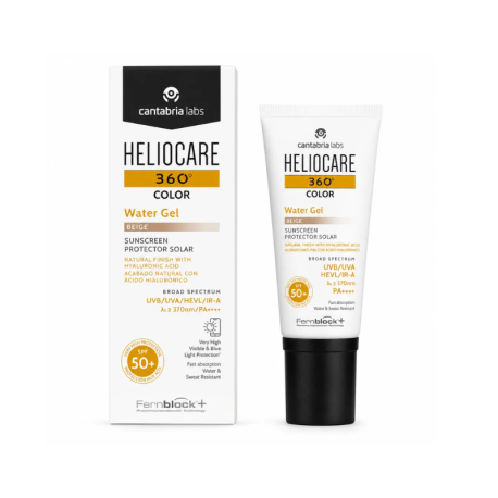 Heliocare 360° Water Gel SPF50+ Beige 50 ml Paraland