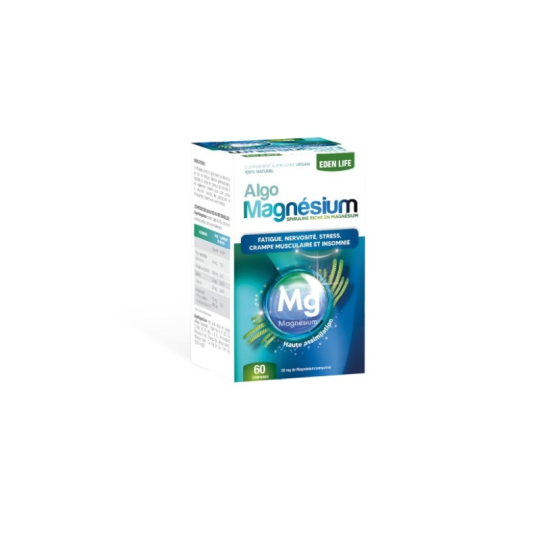 Eden Life Algo Magnésium 60 Comprimés Paraland