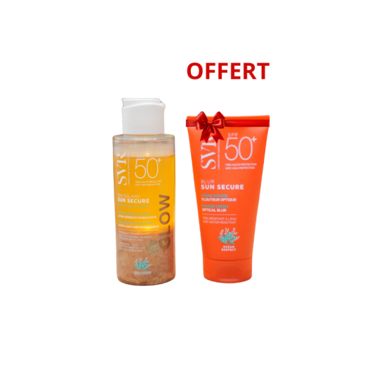 SVR Sun Secure Glow SPF50+ + Sun Secure Blur SPF50+ Offert Paraland