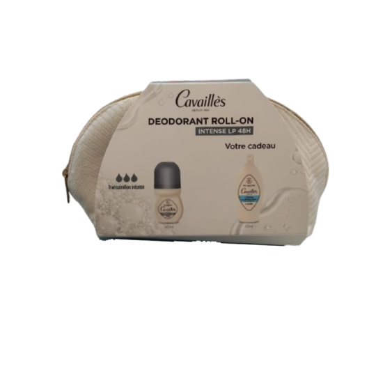 Coffret Rogé Cavaillès Anti-Transpirant Intense LP Roll-On 40 ml + Soin Toilette Intime 50 ml Gratuit Paraland