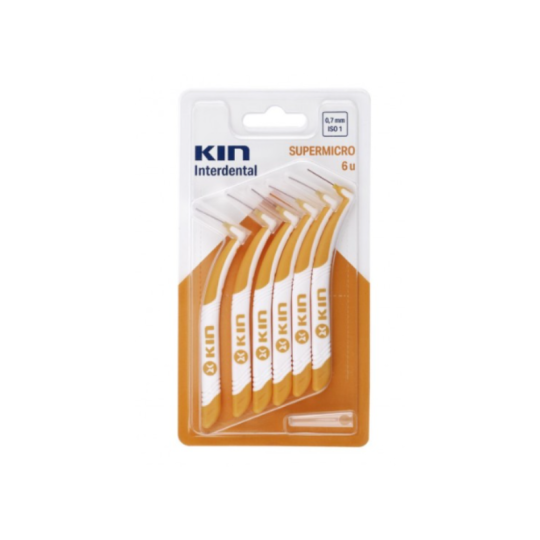 KIN Brossettes Interdentaires Super Micro 0,7 mm 6 Unités | Paraland