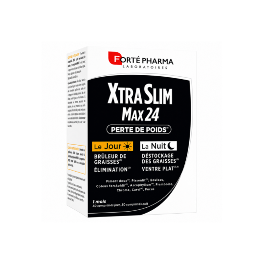 Forté Pharma XtraSlim Max 24 Perte de Poids 30 Comprimés | Paraland