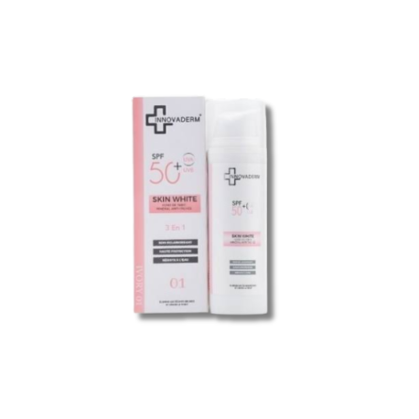 Innovaderm Skin White Fond de Teint Minéral Anti-Taches SPF50+ Sand 02 30ml | Paraland