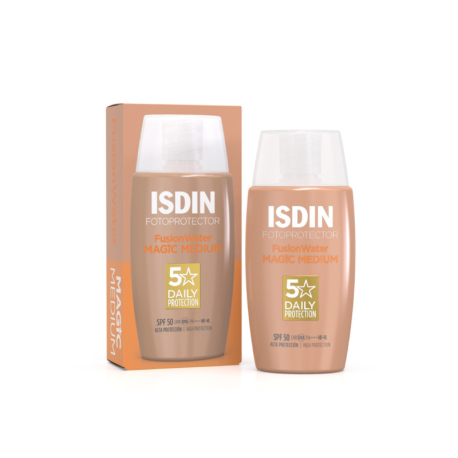 ISDIN Fotoprotector Fusion Water Teinté medium  SPF 50+ | Paraland