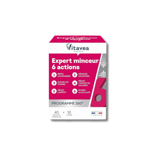 Vitavea Expert Minceur 6 Actions 40 Gélules | Paraland