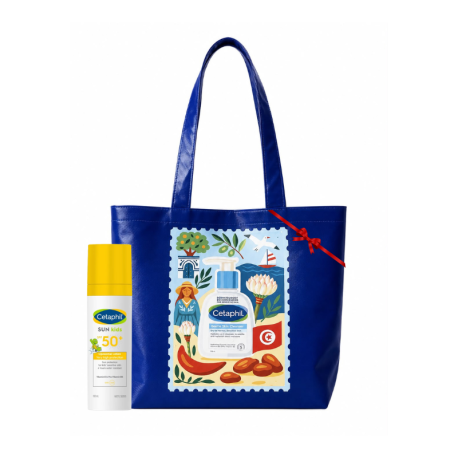 Coffret Cetaphil Sun Kids Liposomal Lotion SPF50+ + Sac Cetaphil Bleu Offert | Paraland