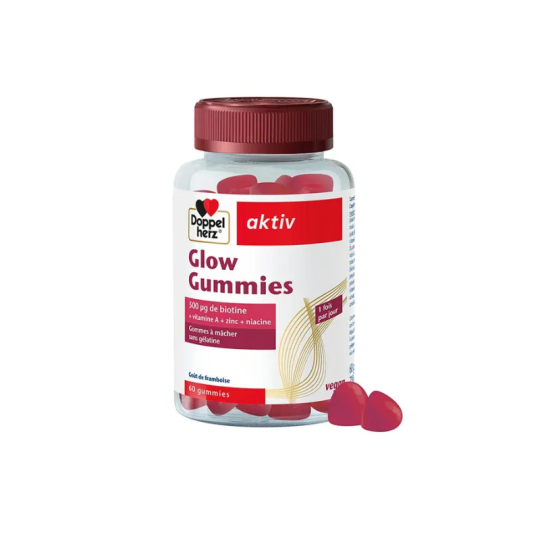 Doppelherz aktiv GLOW 60 Gummies | Paraland