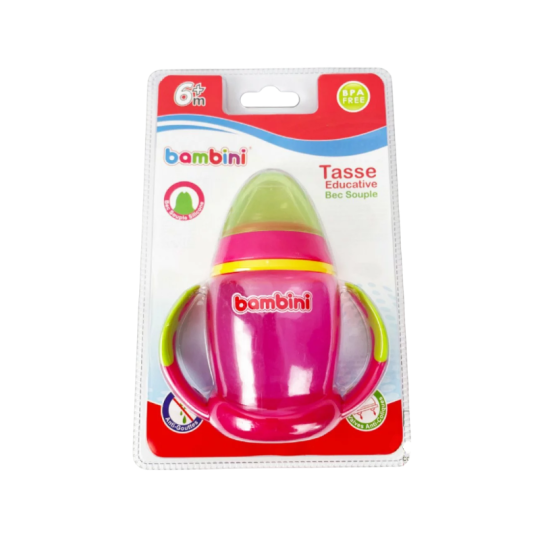 Bambini Tasse Éducative à Bec en Silicone Souple Dès 6 mois - 469 | Paraland