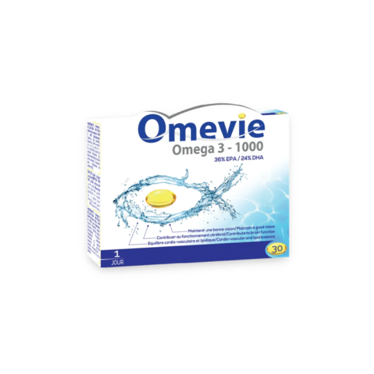 Vital Omevie Omega 3 1000 – 30 Capsules | Paraland