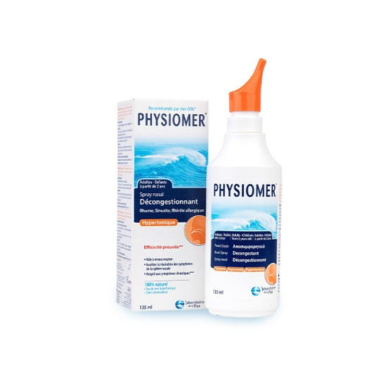 PHYSIOMER Hypertonique Spray Nasal 135 ml | Paraland