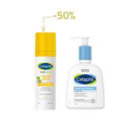 Pack Cetaphil Sun Kids SPF50 + Lotion Nettoyante 236 ml | Paraland