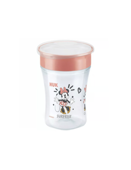 NUK Magic Cup 360 Disney Minnie Mouse Tasse d’Apprentissage 230 ml Dès 8 | Paraland