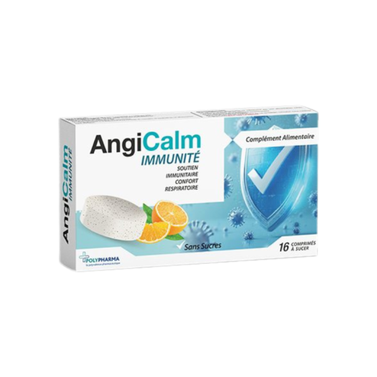 POLYPHARMA Angicalm Immunité - 16 comprimés | Paraland