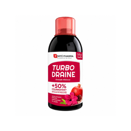 FORTÉ PHARMA TurboDraine Grenade Hibiscus - 500 ml | Paraland