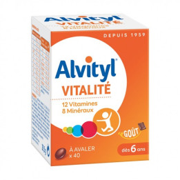 ALVITYL COMPRIME VITAMINES +MINERAUX+OLIGO BT/40