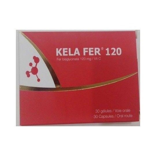 KELA FER 120 mg, 30 capsules