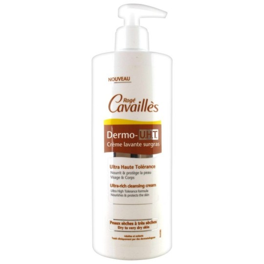 ROGE CAVAILLES Dermo-UHT Crème lavante surgras, 500 ml