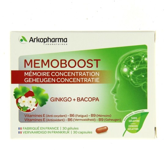 ARKOPHARMA MEMOBOOST 30 GELULES