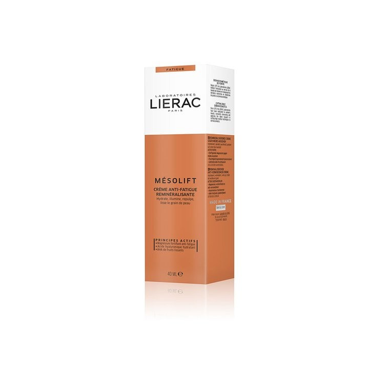 LIERAC MESOLIFT CRÈME ANTI-FATIGUE REMINÉRALISANTE 40ML