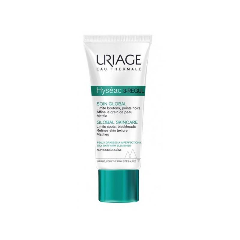 URIAGE HYSEAC 3 REGUL SOIN GLOBAL PEAUX GRASSES A IMPERFECTIONS