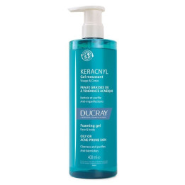 DUCRAY KERACNYL GEL MOUSSANT 400ML