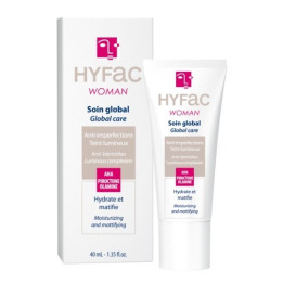 Hyfac Woman Soin Global Hydratant Matifiant 40ml