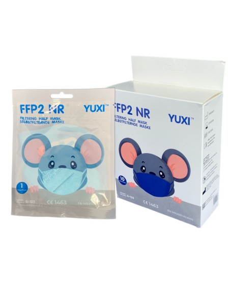 Masque FFP2 YUXI NR POUR ENFANT 1 UNITE Masque FFP2 YUXI NR POUR ENFANT 1 UNITE