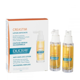 DUCRAY CREASTIM LOTION ANTICHUTE - 2 FLACONS SPRAY 30ml