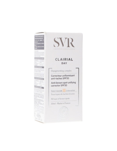 SVR Clairial Day Correcteur Uniformisant Anti-taches SPF30