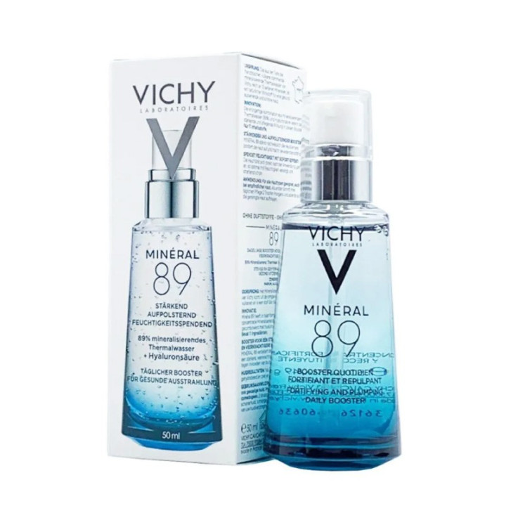 Vichy Minéral 89 Booster Quotidien Fortifiant et Repulpant