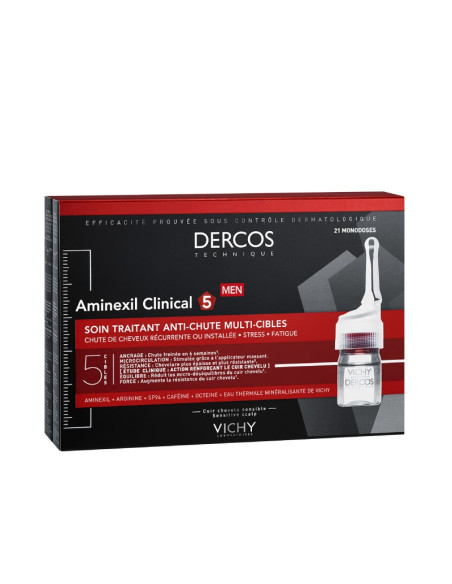 VICHY DERCOS AMINEXIL CLINICAL 5 HOMME 21X6ML