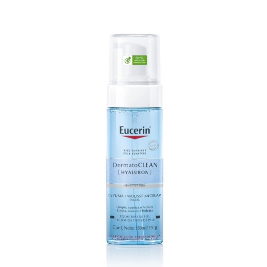 EUCERIN DermatoCLEAN [HYALURON] Mousse Micellaire, 150ML
