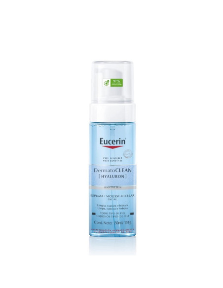 Eucerin DermatoClean [HYALURON] Mousse Micellaire 150ml
