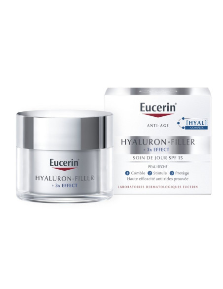 Eucerin Hyaluron-Filler 3X Effect SPF15 Soin de Jour