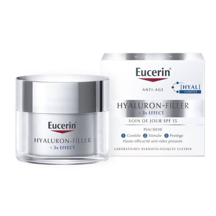 Eucerin Hyaluron-Filler 3X Effect SPF15 Soin de Jour