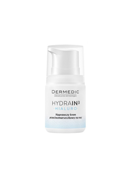 Dermedic Hydrain 3 Crème de Jour Hydratante Anti-âge SPF15