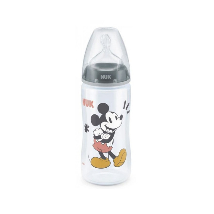 NUK BIBERON MICKEY FIRST CHOICE, 6-18 M 300 ML