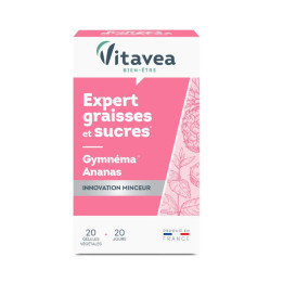 Vitavea Bien-être Expert Graisses et Sucres 20 Gélules