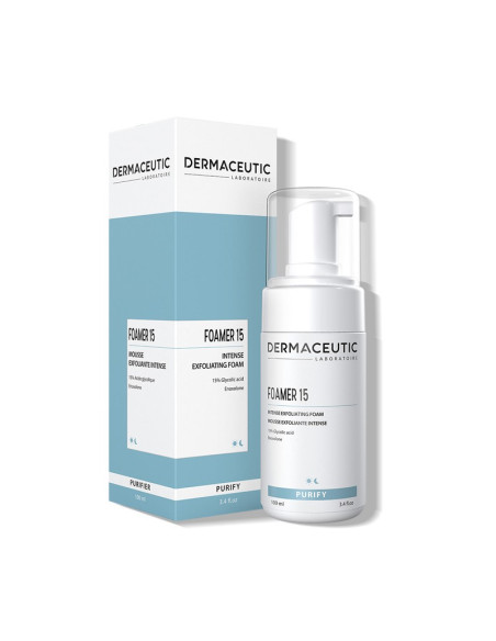 DERMACEUTIC FOAMER 15 Mousse exfoliante intense, 100ML DERMACEUTIC FOAMER 15 Mousse exfoliante intense, 100ML