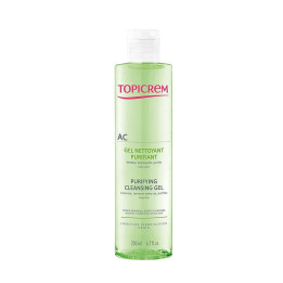 Topicrem AC Gel Nettoyant Purifiant, 200 ml