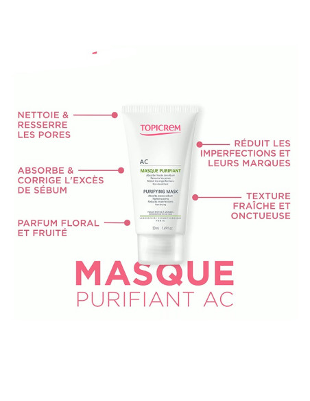 TOPICREM AC Masque Purifiant 50ml