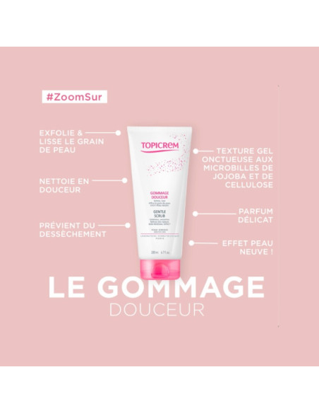 TOPICREM GOMMAGE DOUCEUR 200ML