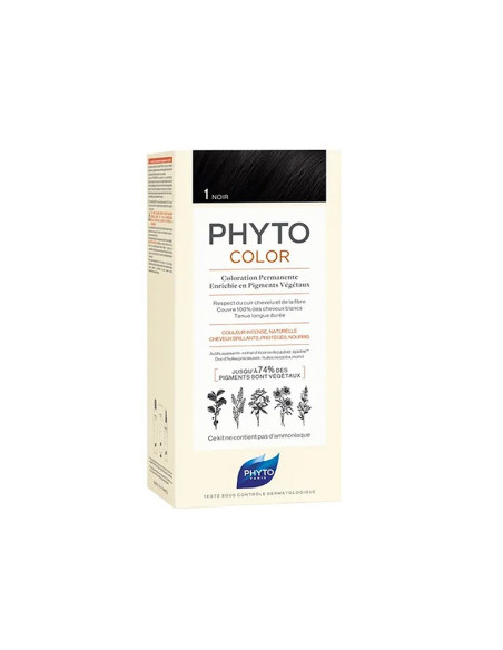 Phytocolor Coloration Permanente 1 Noir Phytocolor Coloration Permanente 1 Noir