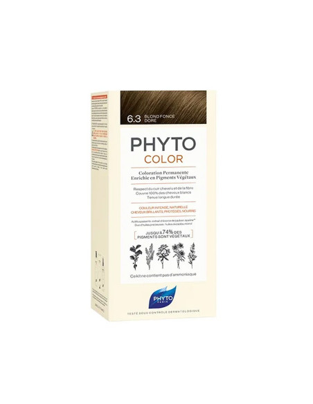 PHYTO COLOR 6.3 BLOND FONCE DORE PHYTO COLOR 6.3 BLOND FONCE DORE