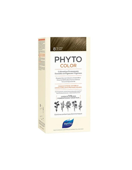 Phytocolor Coloration Permanente 8 Blond Clair