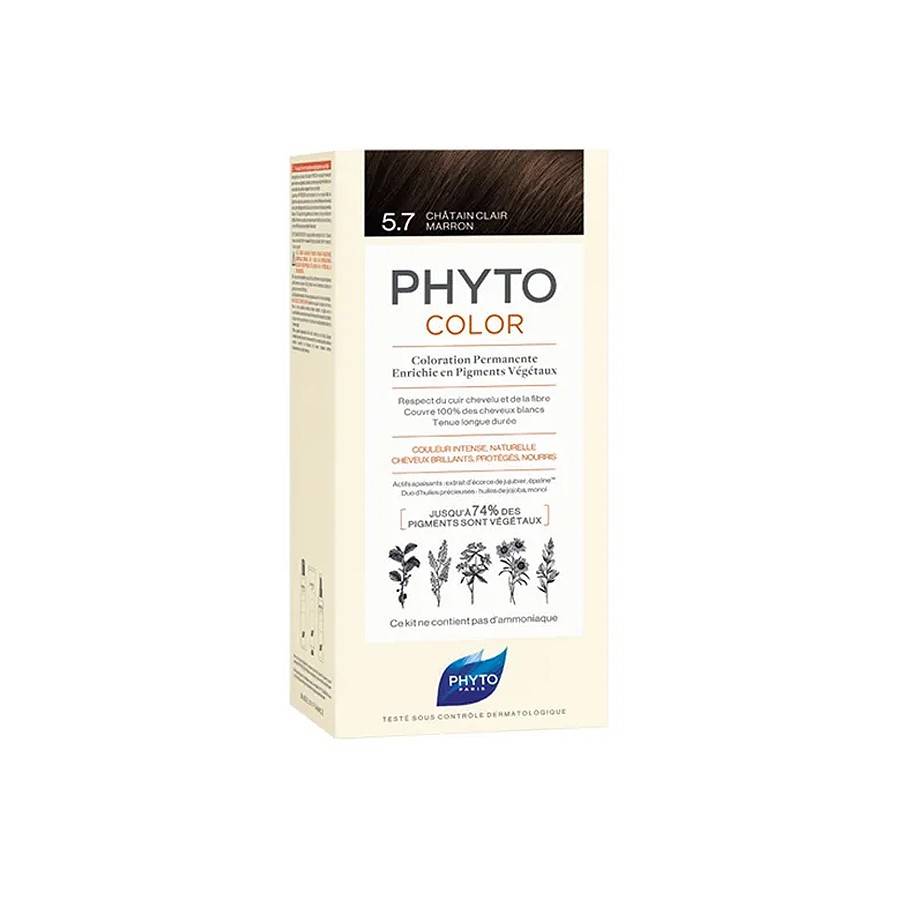 PHYTO COLOR 5.7 CHATAIN CLAIR MARRON
