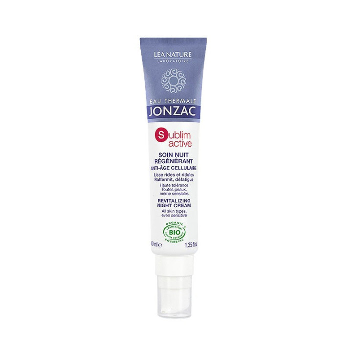 Jonzac Sublimactive Soin de Nuit Régénérant Anti-âge 40ml
