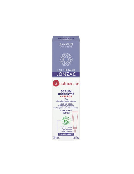 Jonzac Sublimactive Sérum Concentré Hyaluronique Anti-âge